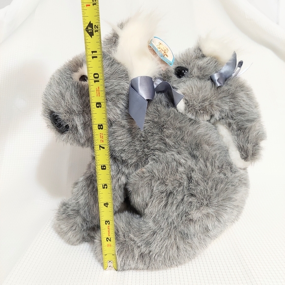 Koala Bear with Attched baby Plush Stuufed Animal w tags - Picture 6 of 6